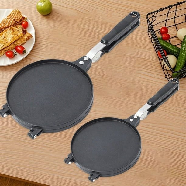 Fiudx Molde para Rollitos de Huevo, Superficie Antiadherente, Versátil para Hacer Crepas y Wafles, Fácil de Usar, Distribución Uniforme Del Calor, Diseño Compacto y Portátil, Esencial para Repostería