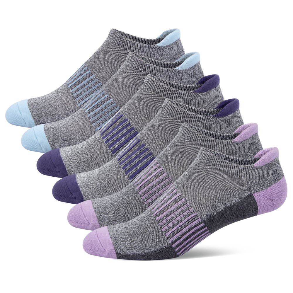 U&I Socks u&i Women's Athletic Ankle Socks Low Cut No Show Socks with