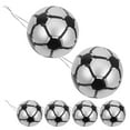 thumbnail image 3 of 6 Adornos Navideños de Bolas de Plástico Delicadas, Bolas Festivas Colgantes para Decoración del Hogar, Árbol de Navidad y Fiestas (Fútbol), 3 of 7