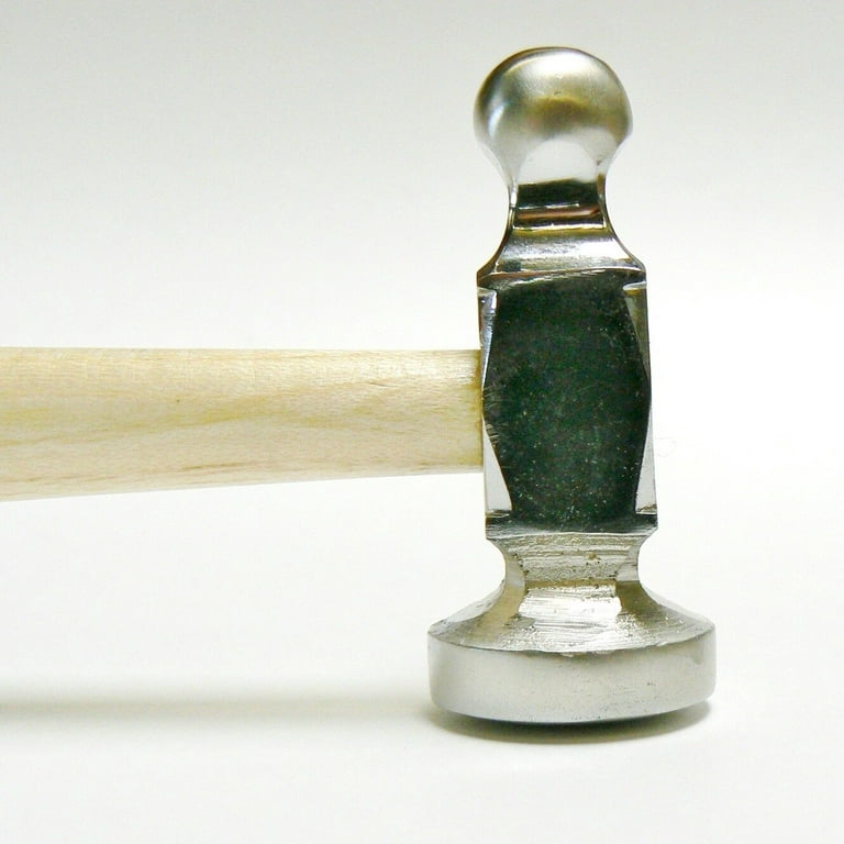 Chasing Hammer With Domed and Polished 1-1/4 Width Face and 10