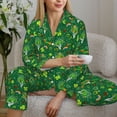 thumbnail image 6 of Naloa St. Patrick's day Pajamas for Women Set, Womens Pajama Sets, Lounge Sets for Women, 2pjs for Women-XX-Large, 6 of 7