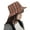 Jacinth^, variant on Fashion Women Plaid Autumn Winter Warm Cotton Basin Bucket Cap Fisherman Hat