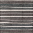 thumbnail image 1 of Ahgly Company Machine Washable Indoor Square Industrial Modern Black Area Rugs, 6' Square, 1 of 7