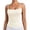 White, variant on Women's Strappy Tank Top, Sleeveless Basic Camisole Pure Color Layering Piece for Casual Everyday Wear, Vacation & Outfit Styling