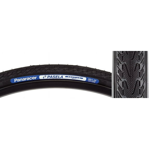 Panaracer Pasela Protite Tire 26x1.25 Black Wire Clincher 559 ISO