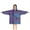 Purple And Blue, variant on Purple Boho Tribal Stripes and Hearts Pattern Blanket Hoodies for Kids 6-13YR Oversize Wearable Blanket Hoodies for Boys Girls Teens
