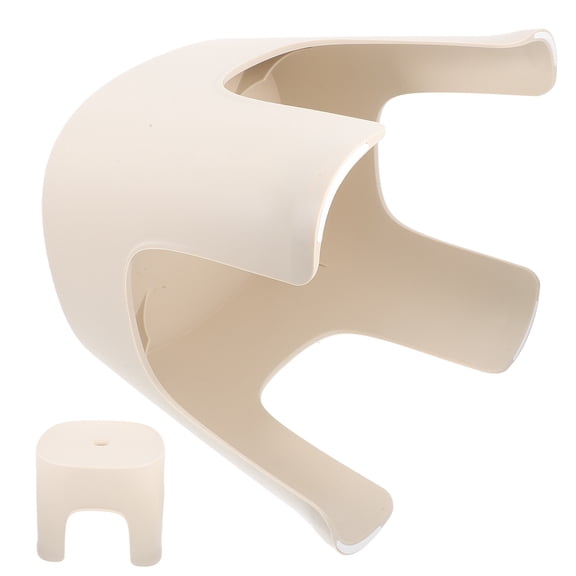 FOMIYES Plastic Foot Stool for Bathroom and Household Use with Nonslip Design