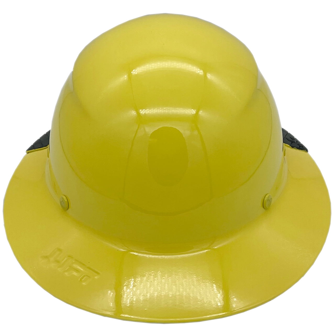 DAX Fiberglass Composite Hard Hat - Full Brim Yellow