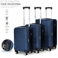 thumbnail image 2 of Set 3 Maletas Shendy Vendy 4 Ruedas Rígidas Viaje Vacaciones Resistente, 2 of 4