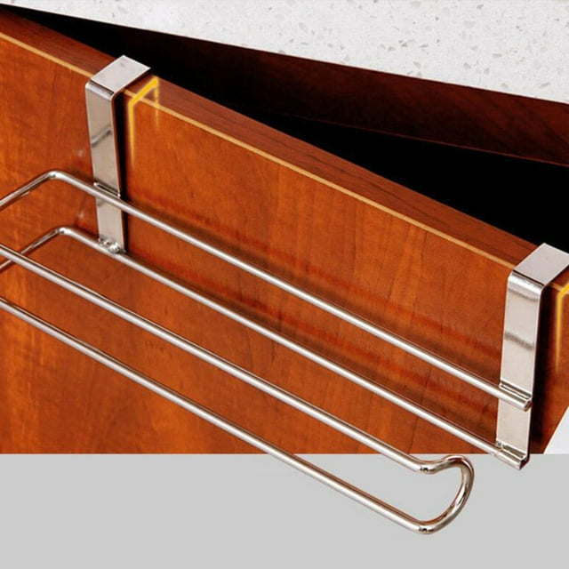 Support de Rouleau de Papier Essuie-Tout en Acier Inoxydable Antirouille pour Salle de Bain et Toilettes