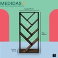 thumbnail image 4 of Mubson Librero con 7 Repisas en Diagonal para Sala o Recamara Arat, 4 of 5