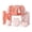 Orange, variant on Baby Girl Clothes 0-3 Months Newborn Clothes For Boys Seven Piece Baby Set For Comfortable Soft Stylish And Cute Cartoon Baby Set Orange,Size 0-3 Months