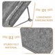 thumbnail image 3 of unbranded Organizador De Cinturones Y De Marciales En Fieltro Con Gris, 3 of 6