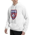 thumbnail image 4 of Miami Fc Men Fleece Hoodie Casual Pullover Sweatshirt With Kangaroo Pocket, 4 of 6