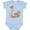 AE-Light Blue, variant on Pi-thon Pi Day Python Pun Snake Boys or Girls Baby Bodysuit