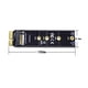thumbnail image 2 of Adaptador M.2 NVME SSD Tarjeta de conversión PCIE M2 Key SSD Drive Riser para ordenador portátil, 2 of 5