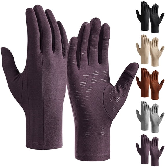 LangJing Winter Gloves Men Women, Waterproof Windproof Thermal Touch Screen with Non-Slip Grip and Warm Lining Cold Weather