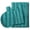 Teal, variant on SAYFUT Chenille 3 PC Bath Mat Set Extra Soft Absorbent Medium Contour Toilet Lid Cover