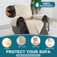 thumbnail image 6 of Miaochuan Recliner Chair Covers,100% Waterproof Power Lift Recliner Cover for Recliner Chair Power Lift Recliner Slipcover with Pocket&Non-Slip Furniture Protector (Ivory), 6 of 6