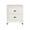 Shabby White, variant on Camaflexi Baja Wood 2 Drawer Nightstand with Metal Pulls, Shabby White