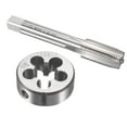 thumbnail image 1 of Unique Bargains Metric Tap and Die Set Machine Thread Tap with Round Die M15 x 1.5mm, 1 of 6