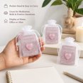 thumbnail image 3 of Valentine Exchange Gift Heart Crystals Stones with Hug Cards for DIY Make Necklace Bracelet Jewelry,for Valentines Mother's Day Gift 0.8" 16PCS Set2, 3 of 7