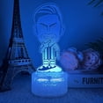 thumbnail image 1 of Luz nocturna LED 3D Dybalas que cambia de color para niños, 1 of 1