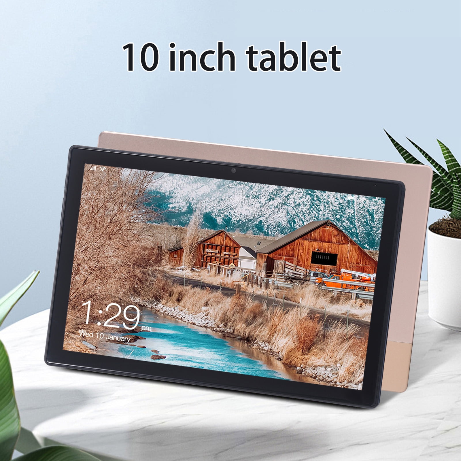 10-inch Android Tablet, MTK6750 Octa-Core Processor, 4GB RAM, 32GB Storage, 5MP Front & 13MP Rear Camera, SIM Support, WiFi, GPS