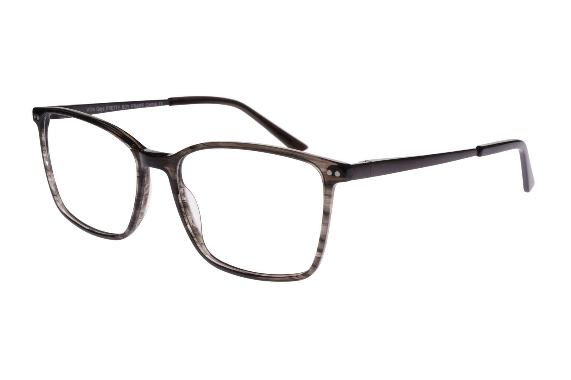 New WIDE GUYZ Navy & Black WILLY Eyeglasses 58/17/150 for Large Men New WIDE GUYZ Navy & Black WILLY Eyeglasses 58/17/150 for  main image 3