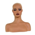 thumbnail image 4 of Maniquí femenino realista, soporte para pelucas, fabricación de estilismo, soporte para peluca para peluquería, salón de belleza, joyería, peluca, 4 of 8