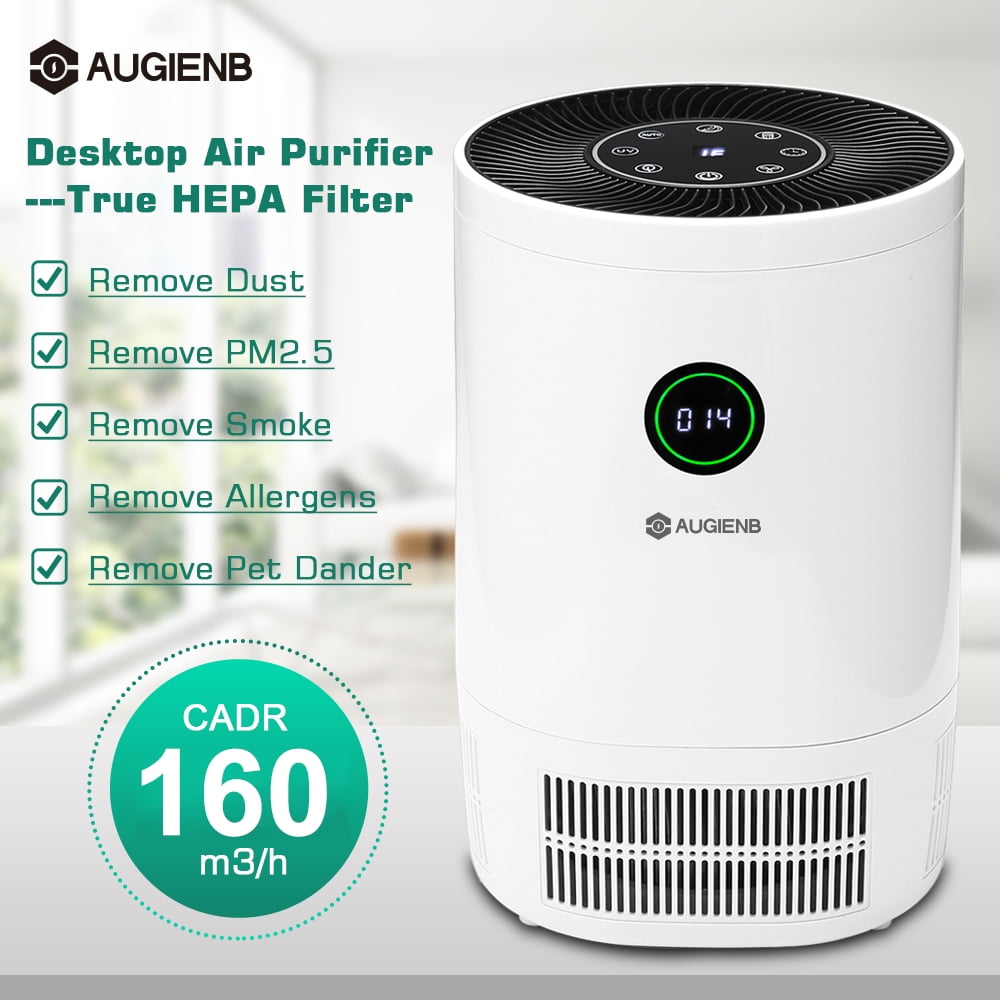 AUGIENB Air Purifier 3 Layer Ture HEPA Air Sterilization Filter