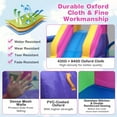thumbnail image 5 of Auranook Kids Inflatable Bounce Castle 7-in-1 Jumping House w/ Long Slide & 735W Blower, 5 of 8