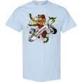 thumbnail image 3 of Inktastic Buchanan Tartan Lion T-Shirt, 3 of 5