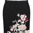 thumbnail image 2 of Vestido Midi Alfani con Estampado Floral para Mujer Negro Grande, 2 of 2