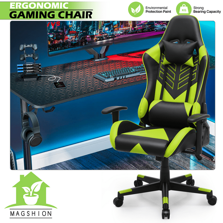 PC Gaming Chair Home Office Chair Ergonomic Computer Chair with Lumbar