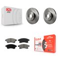 thumbnail image 1 of Transit Auto Front Disc Brake Rotors and Semi-Metallic Pads Kit for Car 2013-2014 Chevrolet Sonic RS K8S-100084, 1 of 11