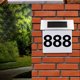 thumbnail image 2 of Kuymtek Número de casa LED Lámparas solares Dirección de casa al aire libre Número Signo Iluminación de puerta, 2 of 9