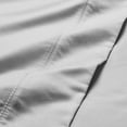thumbnail image 6 of Superior Cotton Blend 600 Thread Count Embroidered Sheet Set, Full, Light Grey, 6 of 6