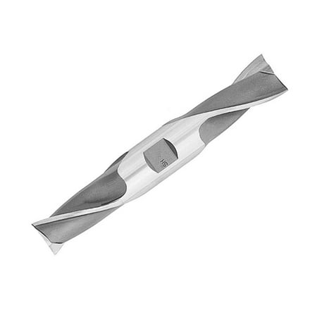 UPC: 0887861154123 | 1/4  X 3/8  HSS 2 Flute Double End  End Mill  Drill America  BRCT208
