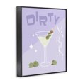 thumbnail image 3 of Stupell Industries Southwestern Dirty Martini Typography Black Framed Giclee Art, 11 x 14, by Anna Quach, 3 of 8