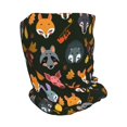 thumbnail image 2 of Disketp Forest Animal Faces Slouchy Beanie Hip-Hop Soft Lightweight Running Beanie Adult Hats Chemo Cap for Men Women, 2 of 8