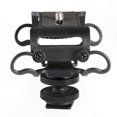 thumbnail image 3 of Universal Camera Microphone Shock Mount with Hot Shoe Adapter, Compatible with Most Devices (Black), 3 of 4