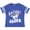 Football Blue and White, variant on Birthday Shark Boys or Girls Toddler T-Shirt