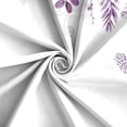 thumbnail image 6 of Chloroplastid Purple Eucalyptus Shower Curtain for Bathroom Tropical Plant Leaves Leaf Floral Watercolor Fabric Shower Curtain Jungle Bathroom Shower Curtain 72x72 Inches, 6 of 6
