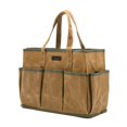 thumbnail image 1 of Bolsa para herramientas Kaaltisy Heavy Duty, de lona encerada, 473 ml, color caqui, 1 of 7