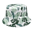 thumbnail image 1 of PMVFHDE Women Bucket Hat Spring Pattern Fisherman Flat Versatile Pot Hat Print Summer Sunscreen Cap, 1 of 3