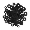 thumbnail image 5 of FRCOLOR 360 pcs  Flat Rubber Washers Assortment Vibration Washer For Home Appliances Rubber Washers Bolts Spacers Fan Rubber Blocks, 5 of 8