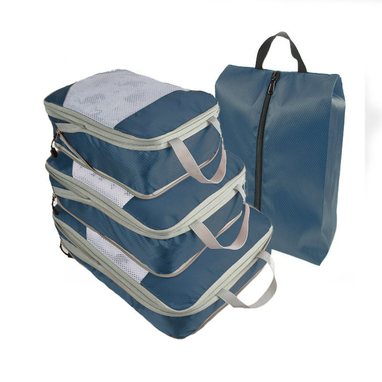 4Pcs/set Portable Luggage Travel Storage Bag Suitcase Organizer