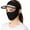 Black, variant on Unisex Sun Protective Scarf Sun For Hiking Running Cycling & Outdoor Sports Black Balaclava Face Mask for Womens