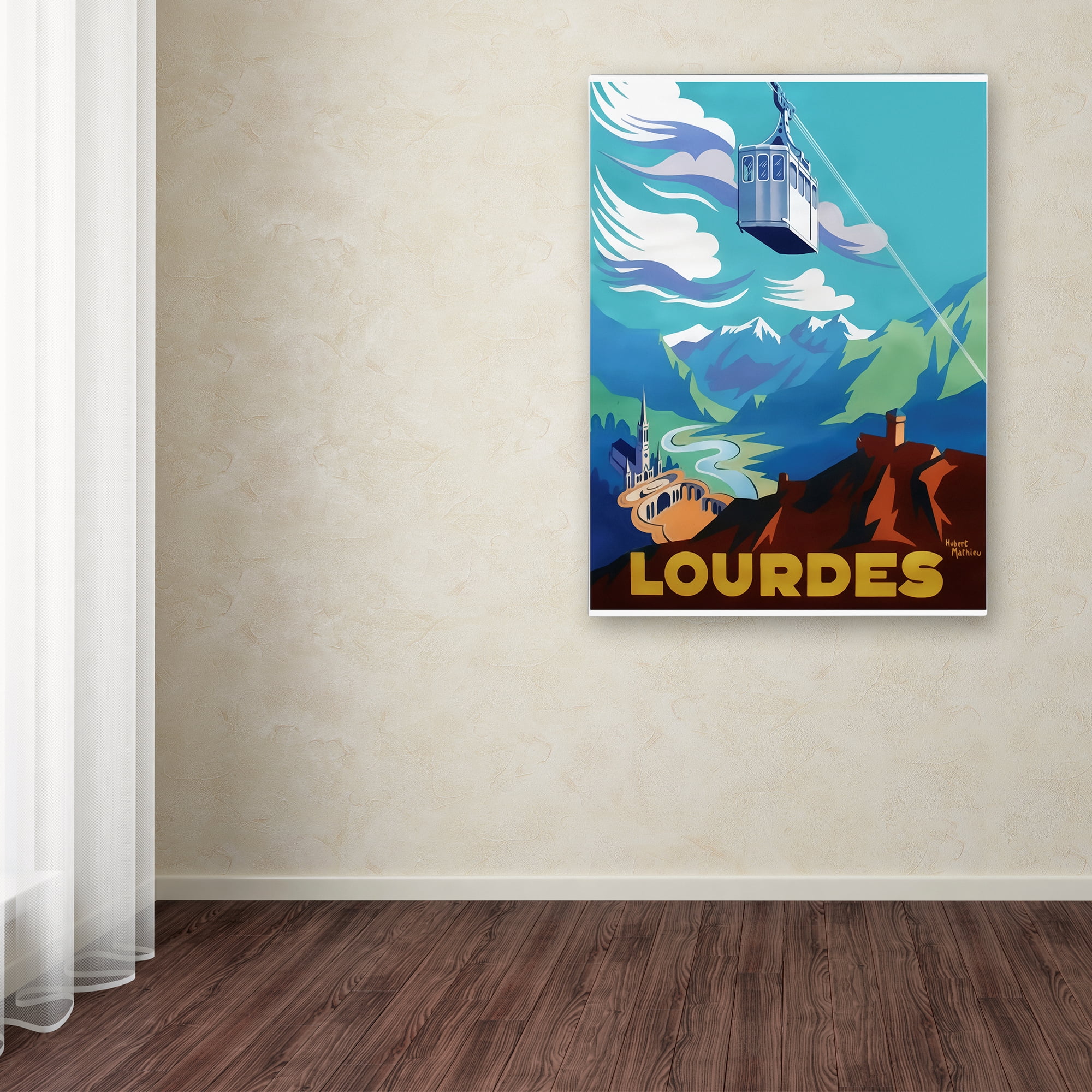 Trademark Fine Art 'Travel 281' Canvas Art by Vintage Lavoie